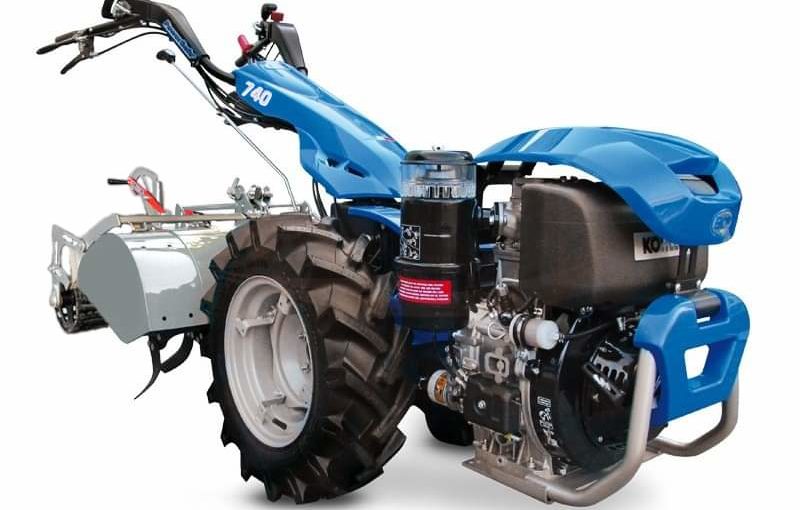 Ciągnik jednoosiowy BCS 740 PowerSafe z wałem podporowy