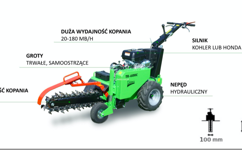 Koparka łańcuchowa  LASKI TR 60 HC